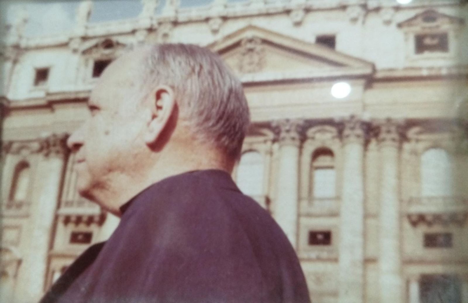 El sacerdote Manuel Galtier, fallecido el 3 de diciembre de 1985