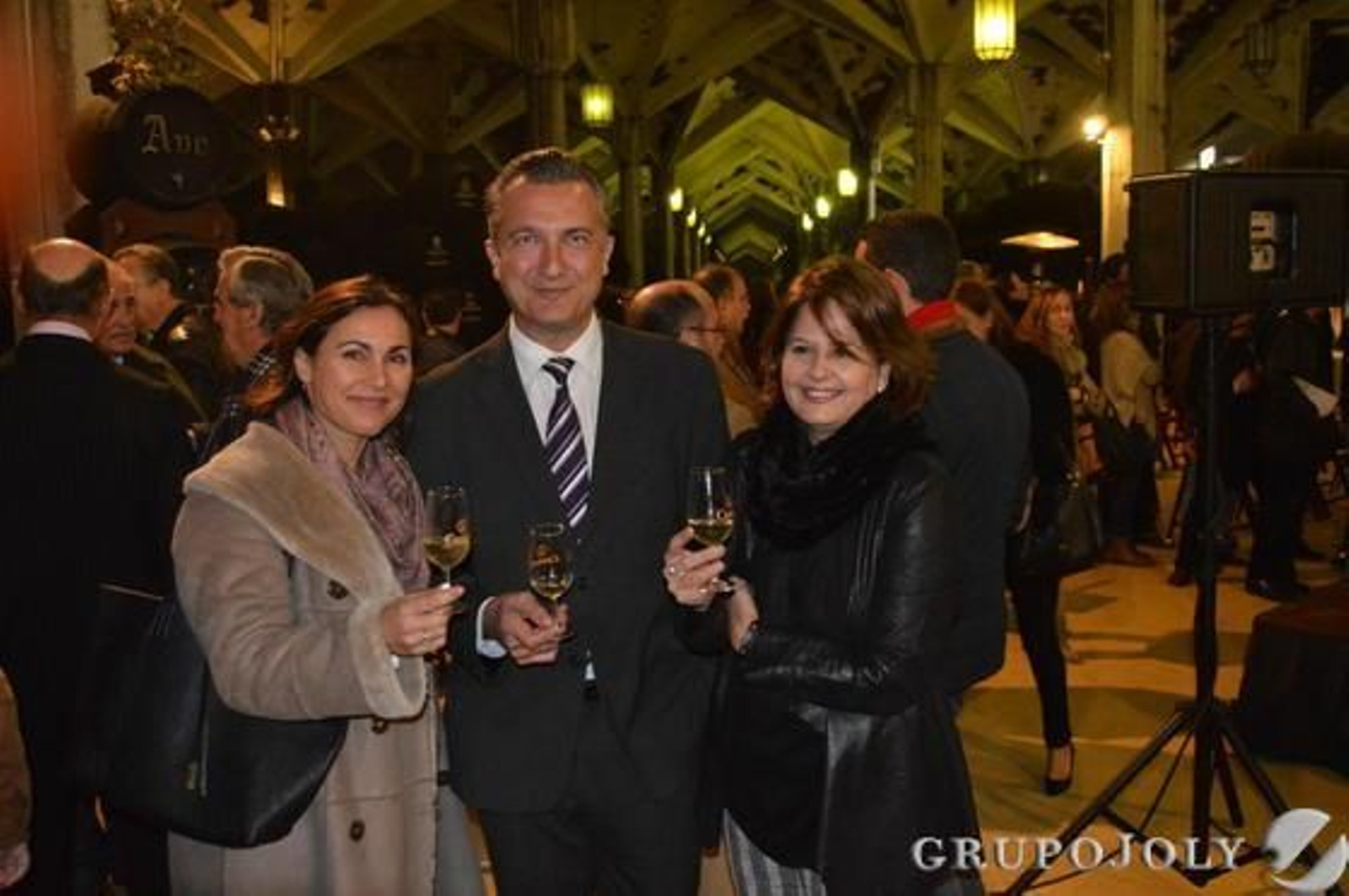 Eduardo García del Mozo y Cristina Medina.