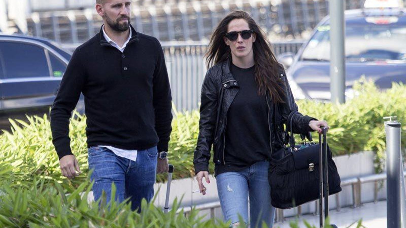 Con Gonzalo Miró, con el que mantuvo un noviazgo intermitente de dos años, entre 2015 y 2017.