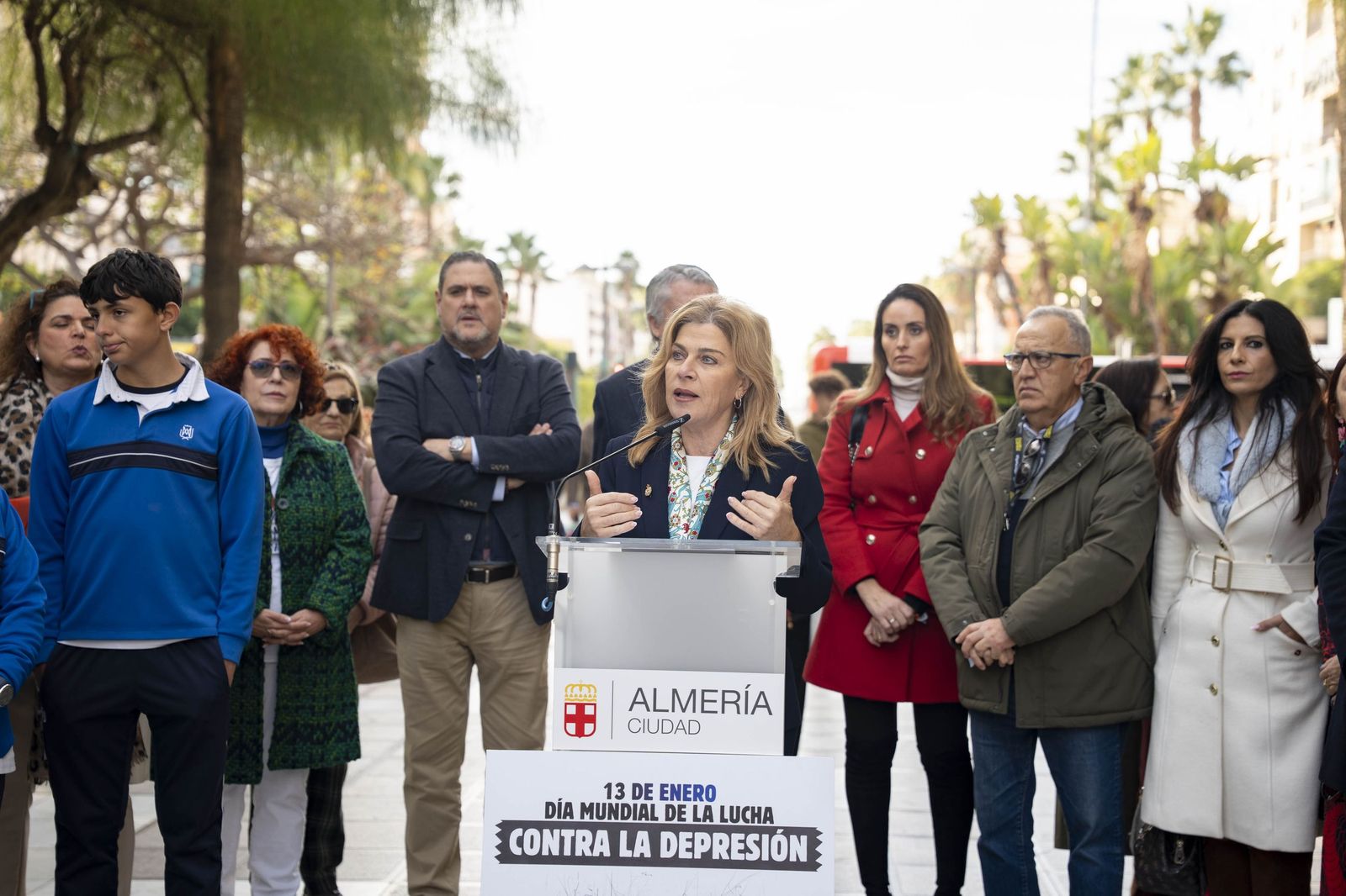 Las imágenes del acto por el Día Mundial Contra la Depresión