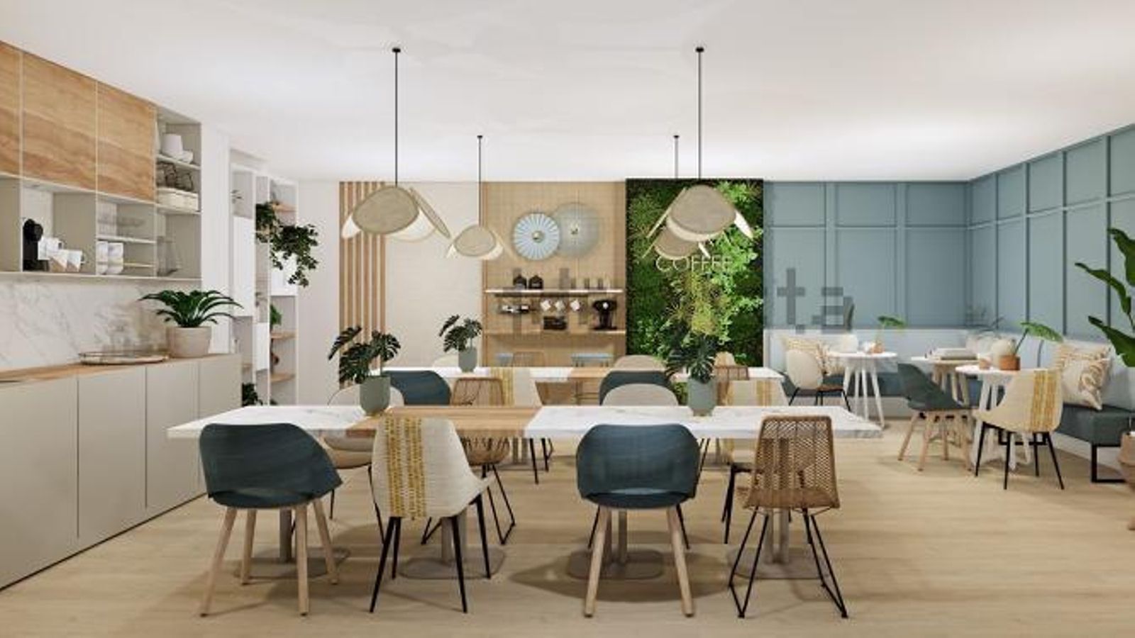 Recreación del interior de una de las viviendas de la avenida Rafael Escudero Rodríguez