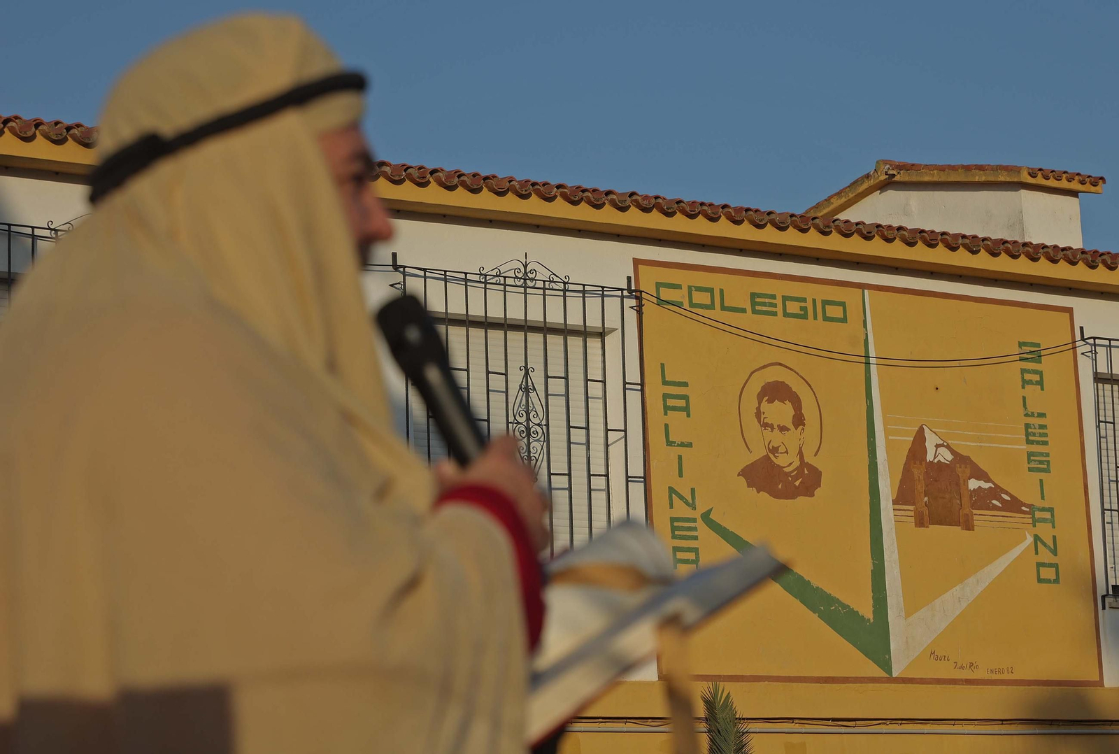 Fotos del Belén Viviente del colegio Salesianos de La Línea