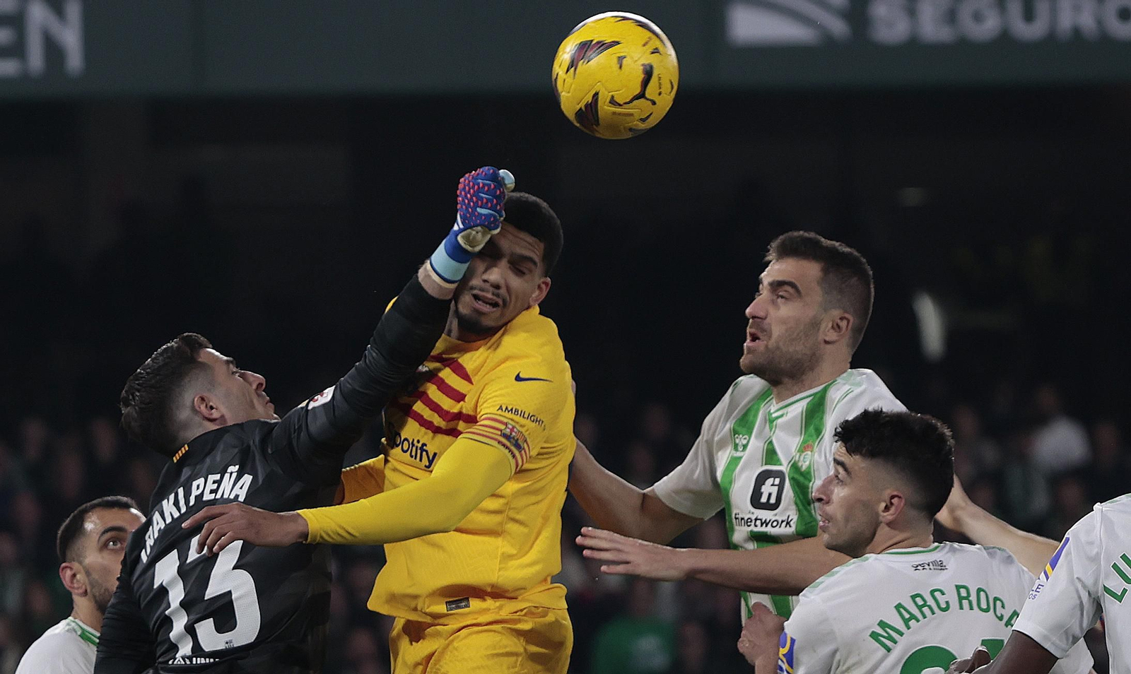 Las imágenes del Betis - Barcelona