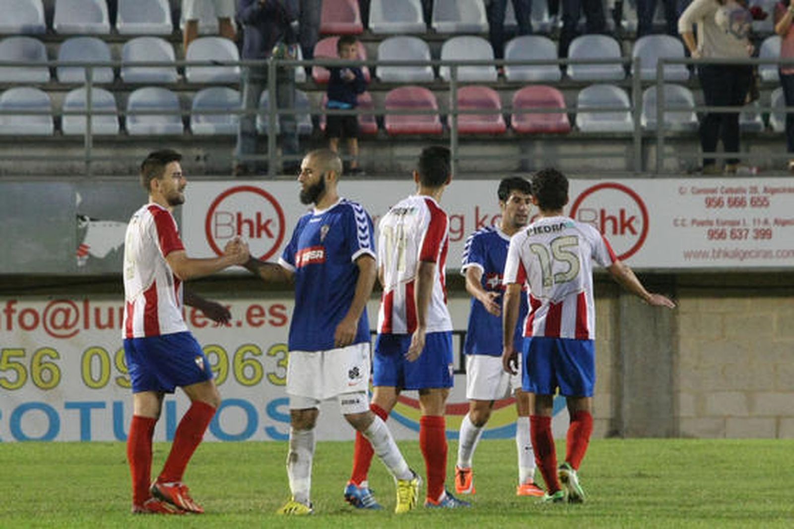 Imágenes del Algeciras-Ceuta