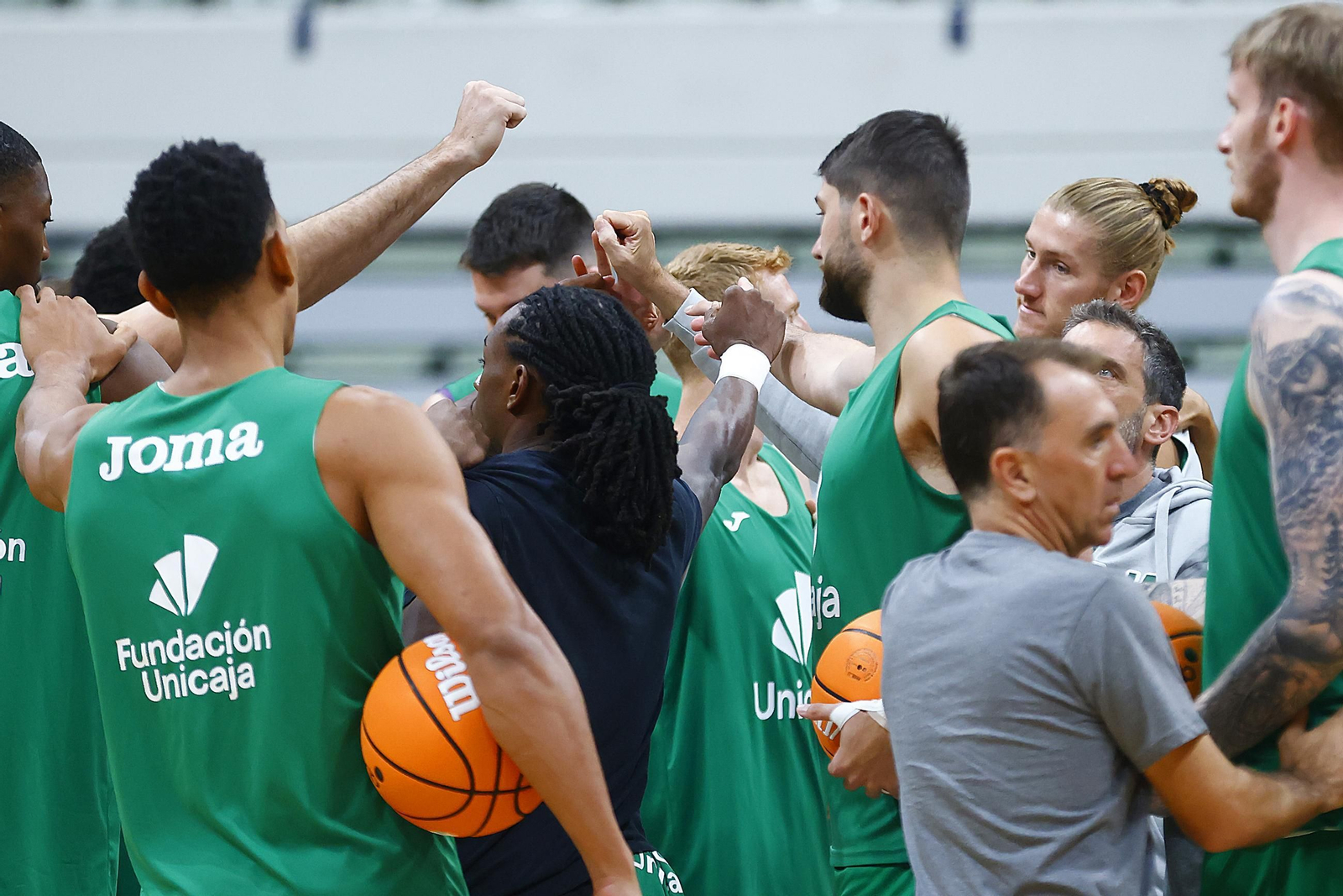 El Unicaja ultima detalles antes de la final de la Supercopa