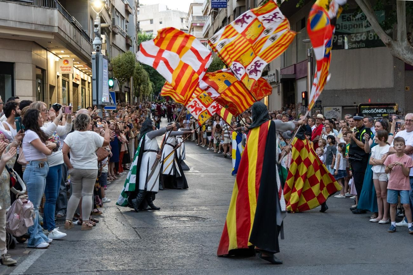 Desfile conmemorativo por el 1.200 aniversario de la capitalidad de Jaén