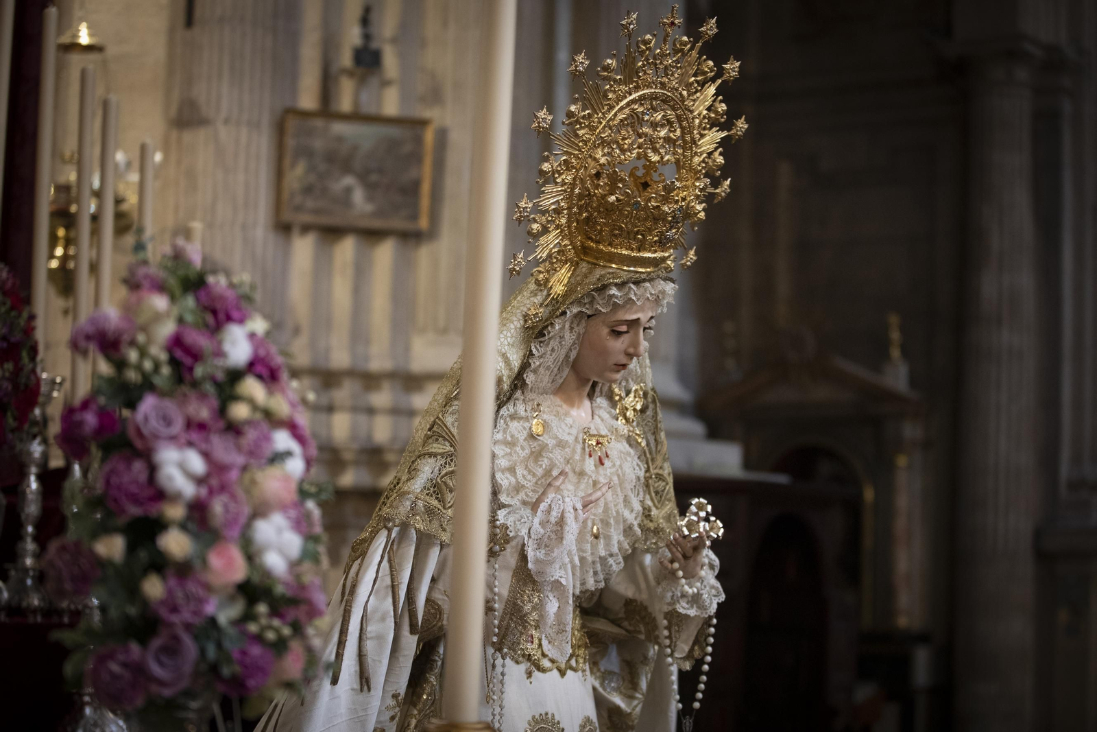 Las imágenes del Cautivo en la parroquia del Sagrario