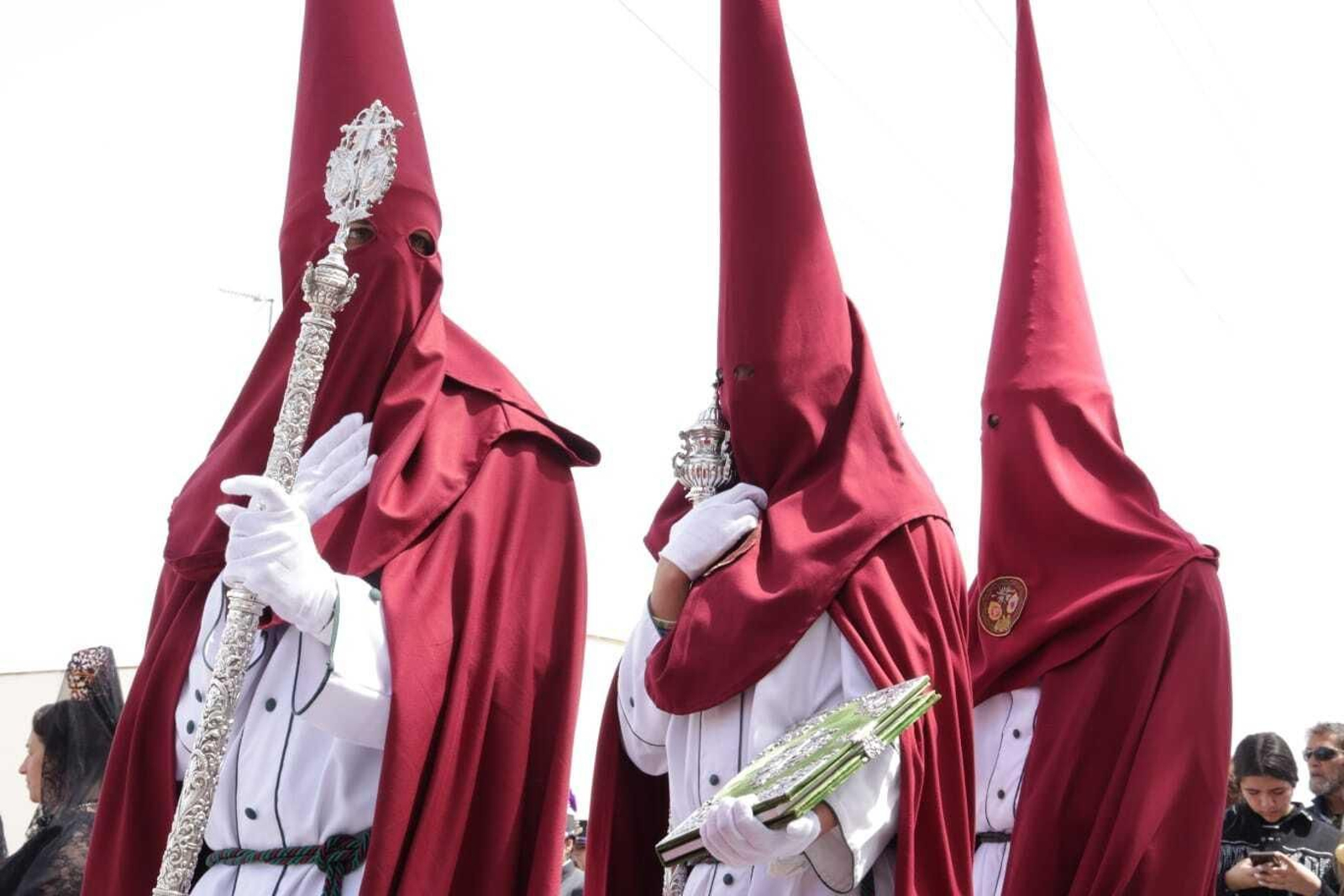 Las imágenes de la hermandad de Tres Caídas de la Semana Santa de San Fernando 2023.