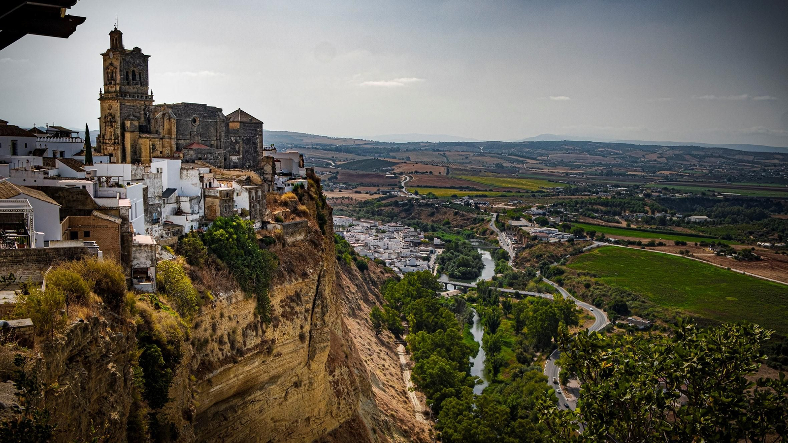 Vistas de la peña de Arcos de la Frontera