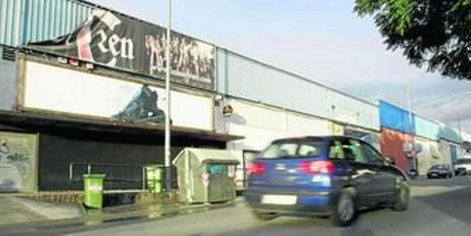 La zona de la antigua carretera de Málaga donde ocurrieron los hechos.