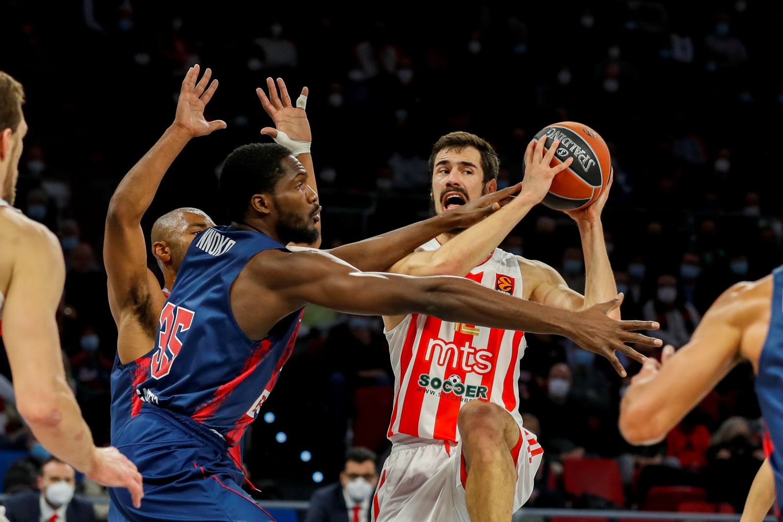 Nikola Kalinic, en un partido ante el Baskonia.
