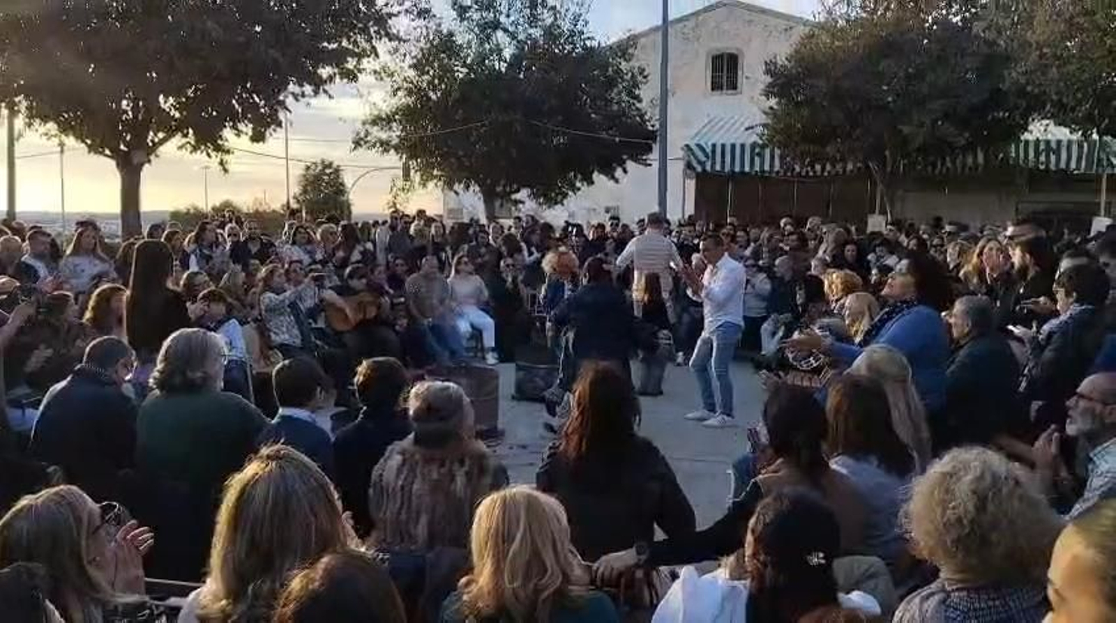 Navidad en Jerez: Ambiente en la zambomba del Cristo