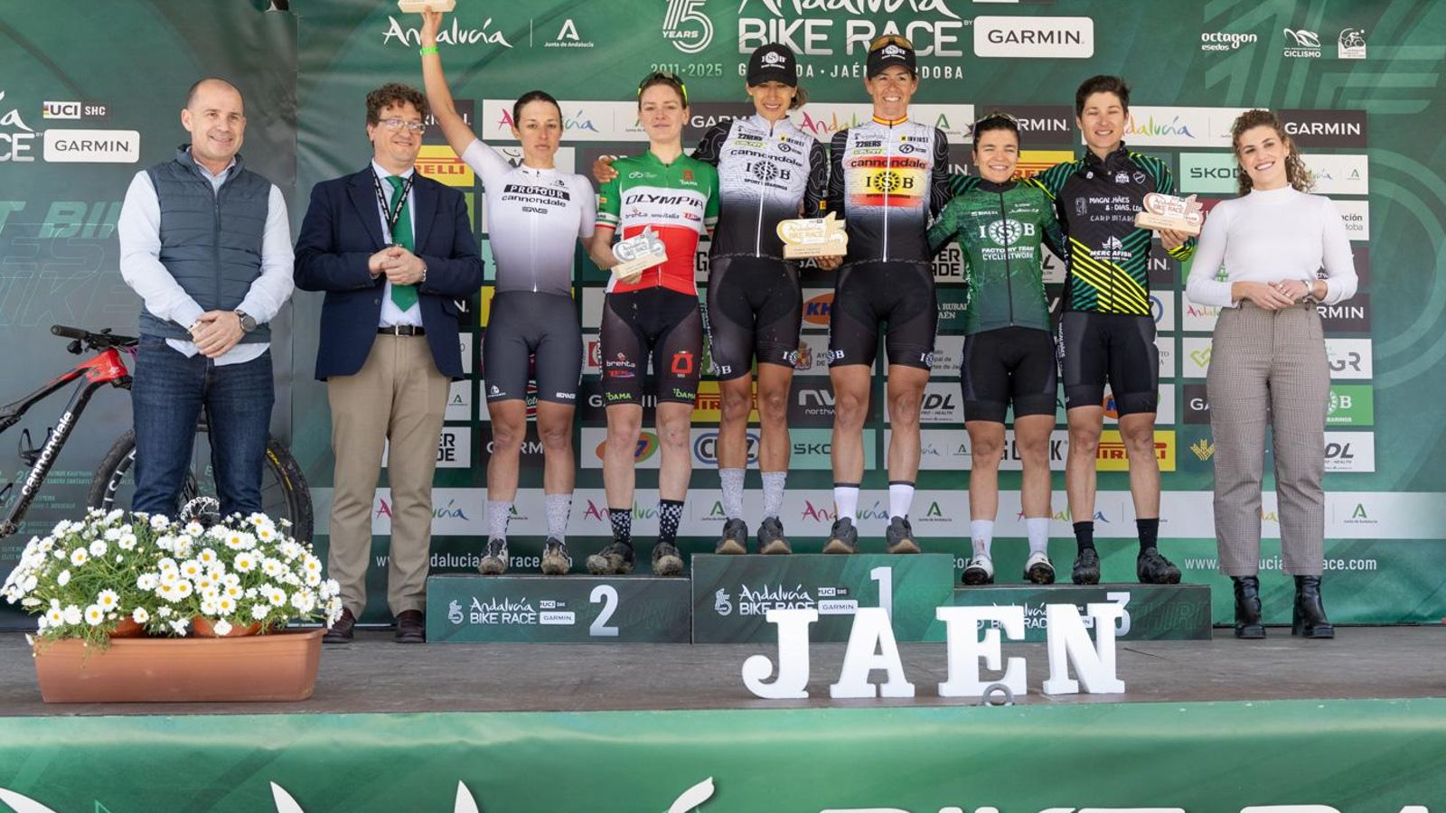 En imágenes: la Andalucía Bike Race llega a Jaén en su tercera etapa