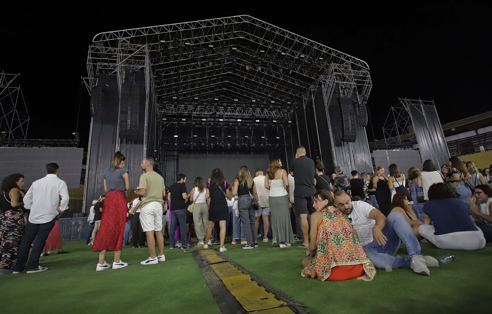 Fotos del concierto de Izal en La Línea