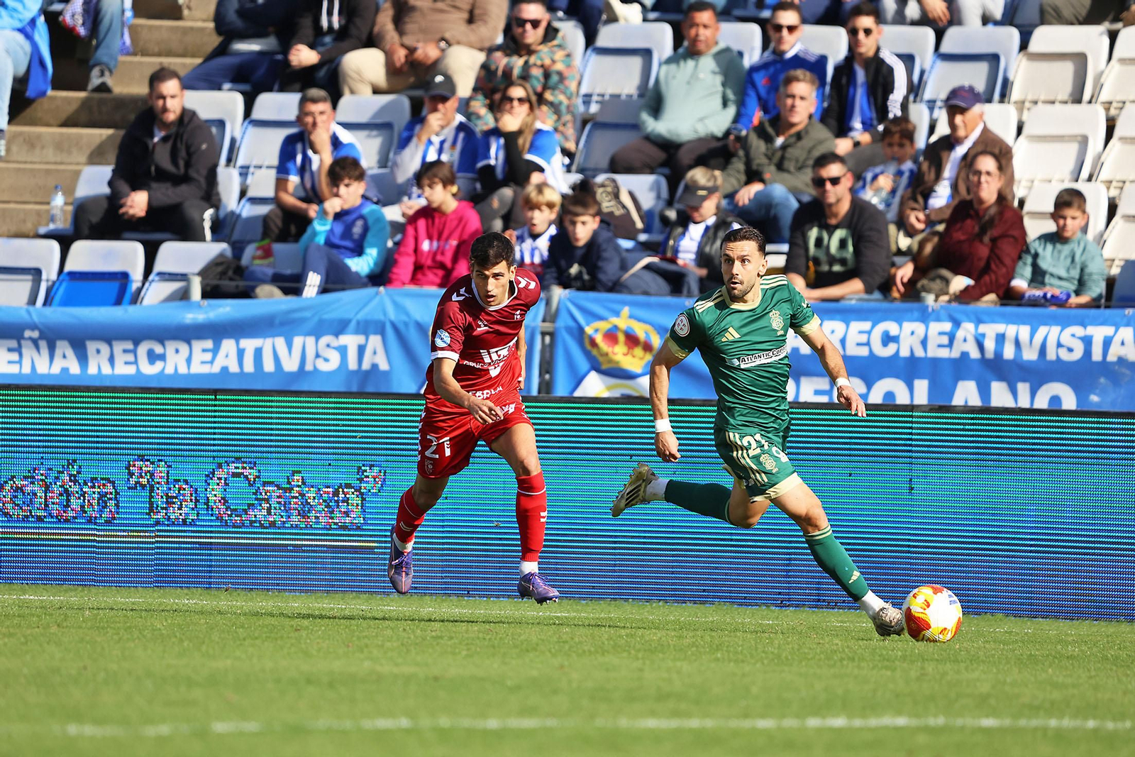 Las imágenes del Recreativo de Huelva - Atlético Antoniano