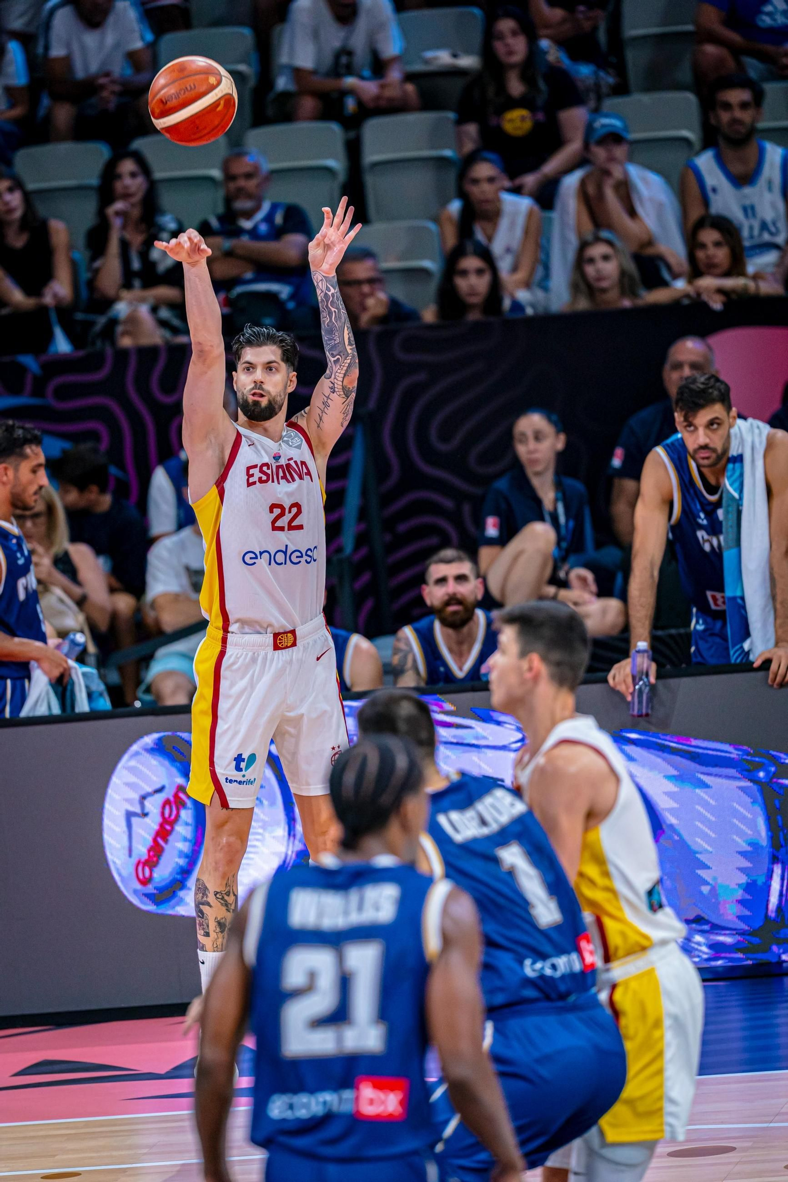 Las fotos del Chipre - España de baloncesto