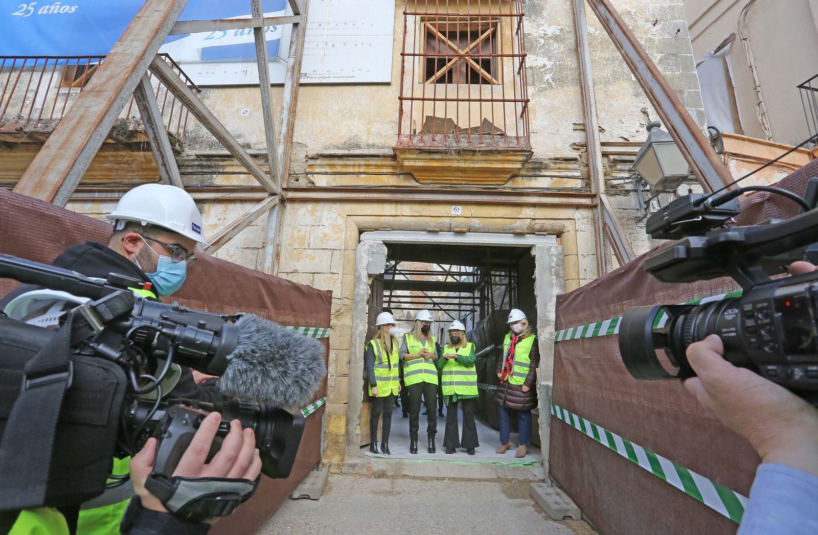 Primera piedra del futuro museo del Flamenco en Jerez