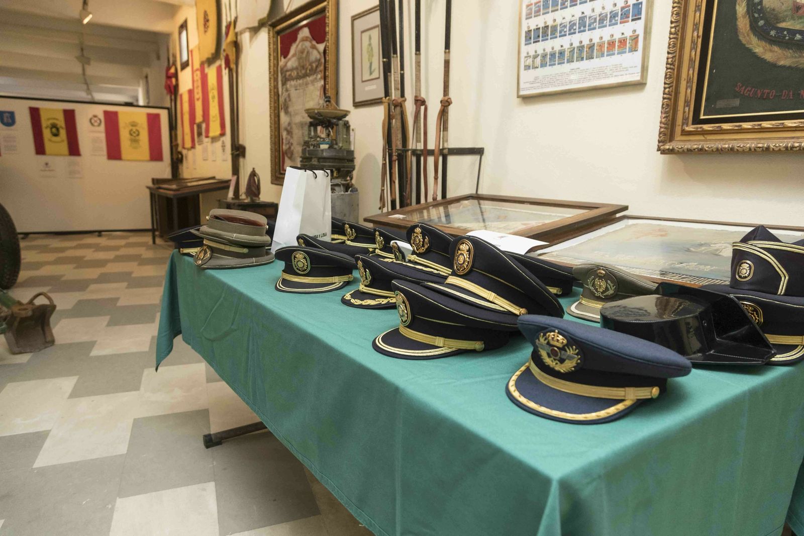 La exposición sobre la historia de la Policía Nacional