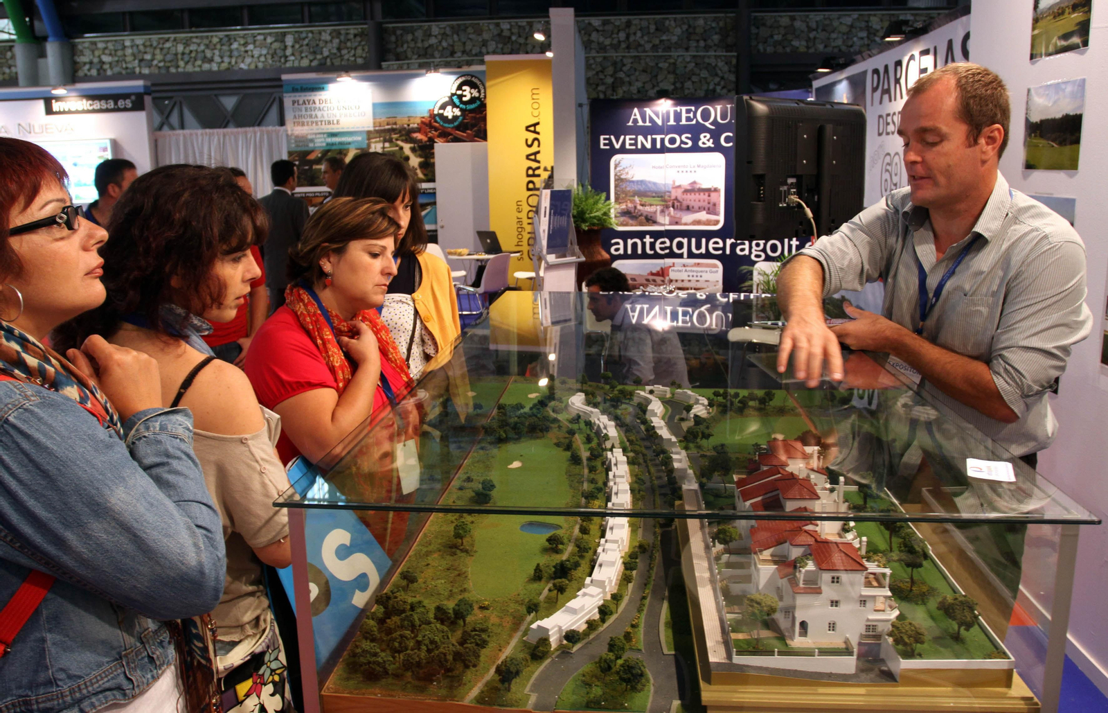 Celebración del Salón Inmobiliario del Mediterráneo (Simed), en Málaga.