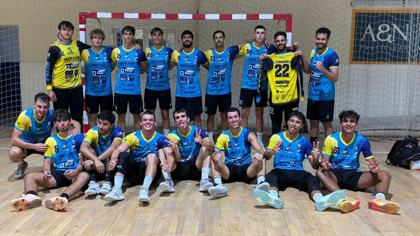 El BM Ciudad de Algeciras senior masculino.