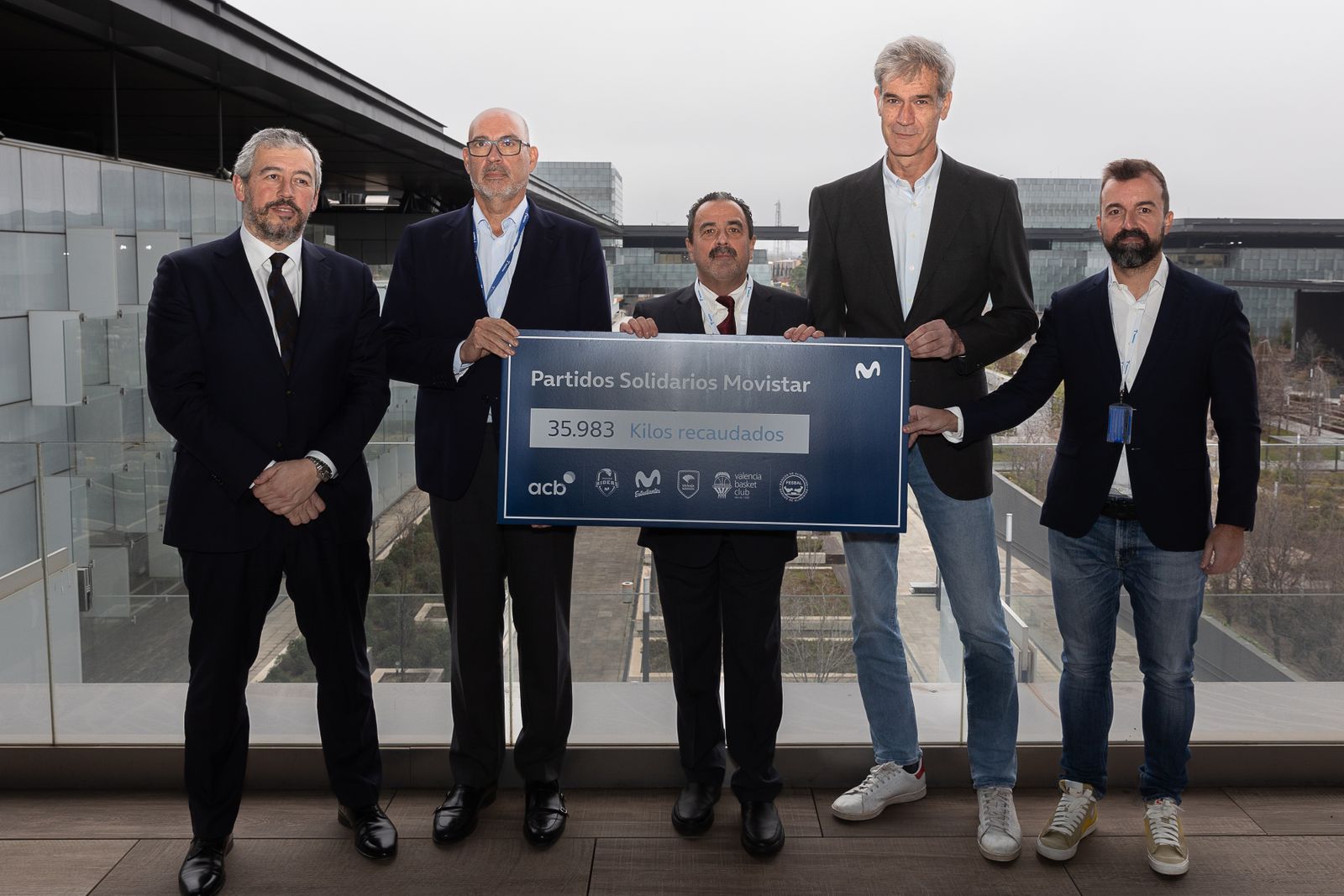 Emilio Gayo, Antonio Martín, Fernando Piquer, Ignacio Triana y Francisco Greciano Rodríguez.