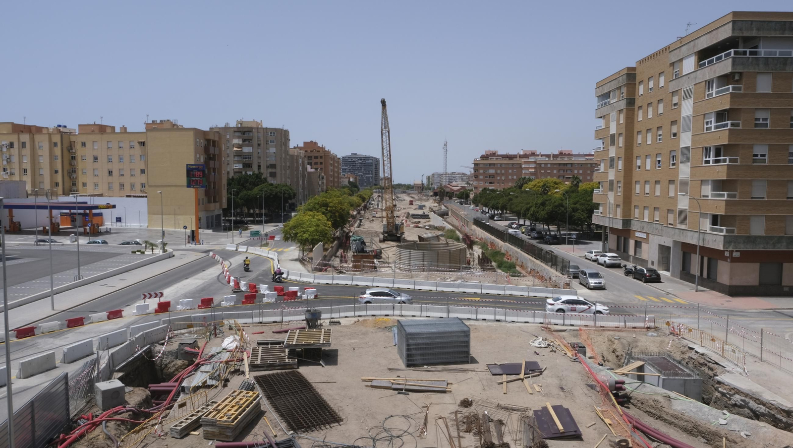 Último día del Puente de la Avenida del Mediterráneo, en imágenes