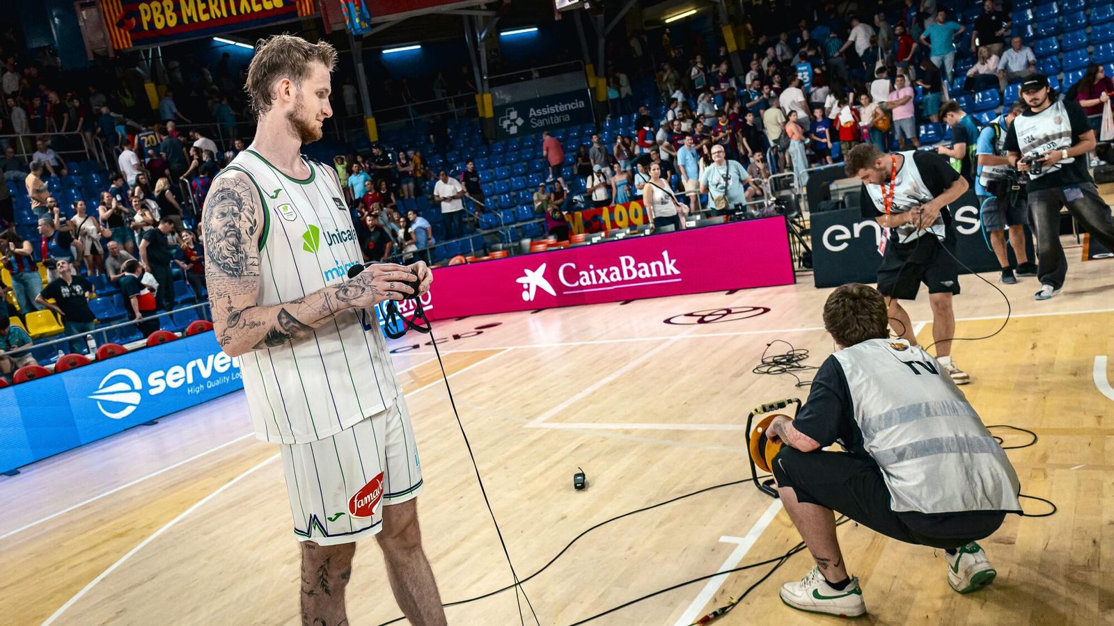 Las fotos del Barça-Unicaja, 2º partido del play off de la ACB