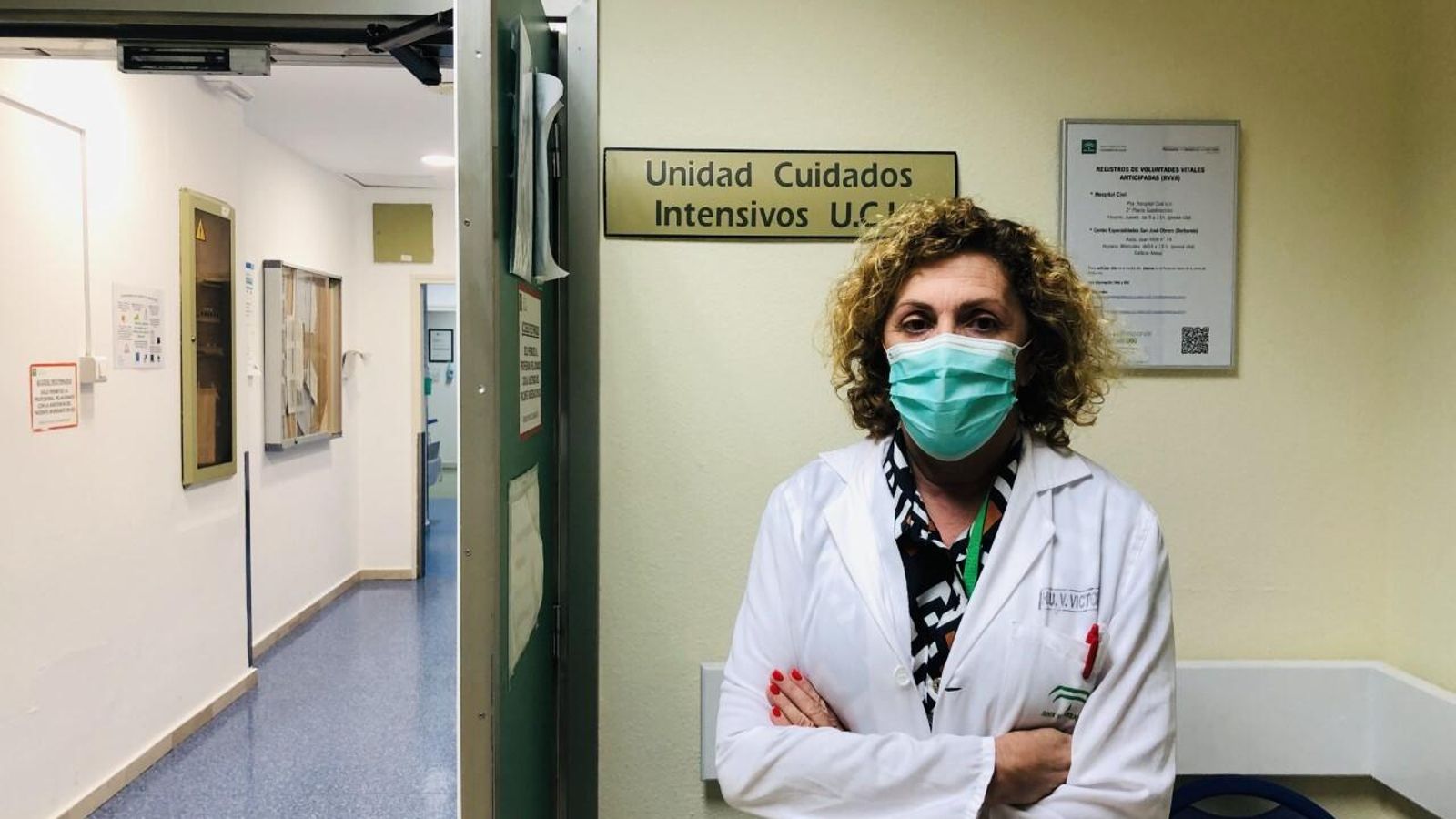 María Antonia Estecha, directora médica del Hospital Clínico.