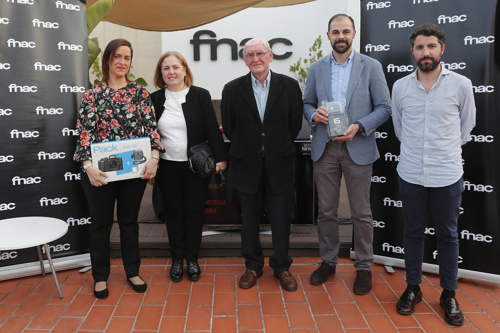 Eva Ortega, María José Guzmán, Manuel Ruesga, Ángel Galindo y José Sánchez.