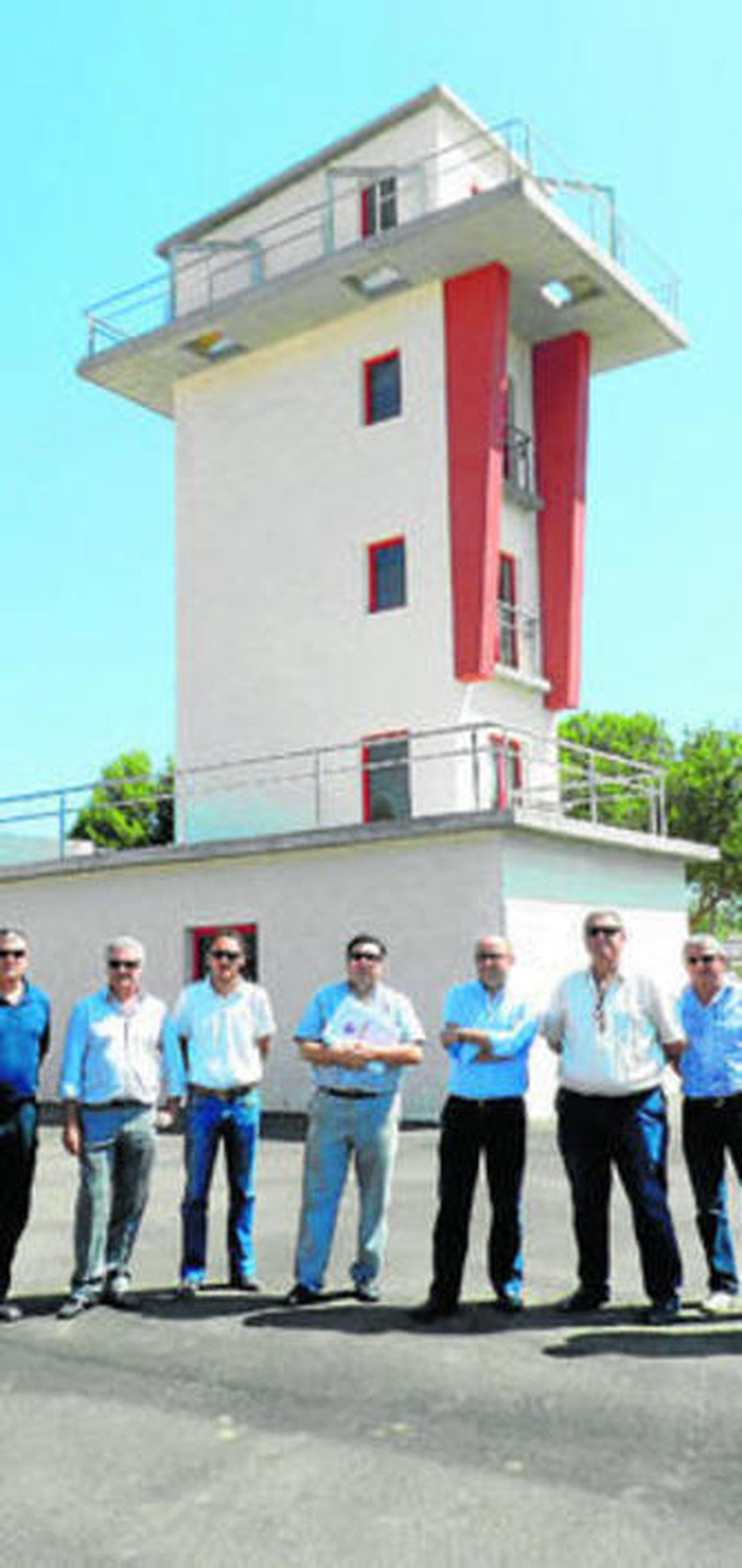 Responsables del Consorcio durante una visita al parque de Huércal-Overa.