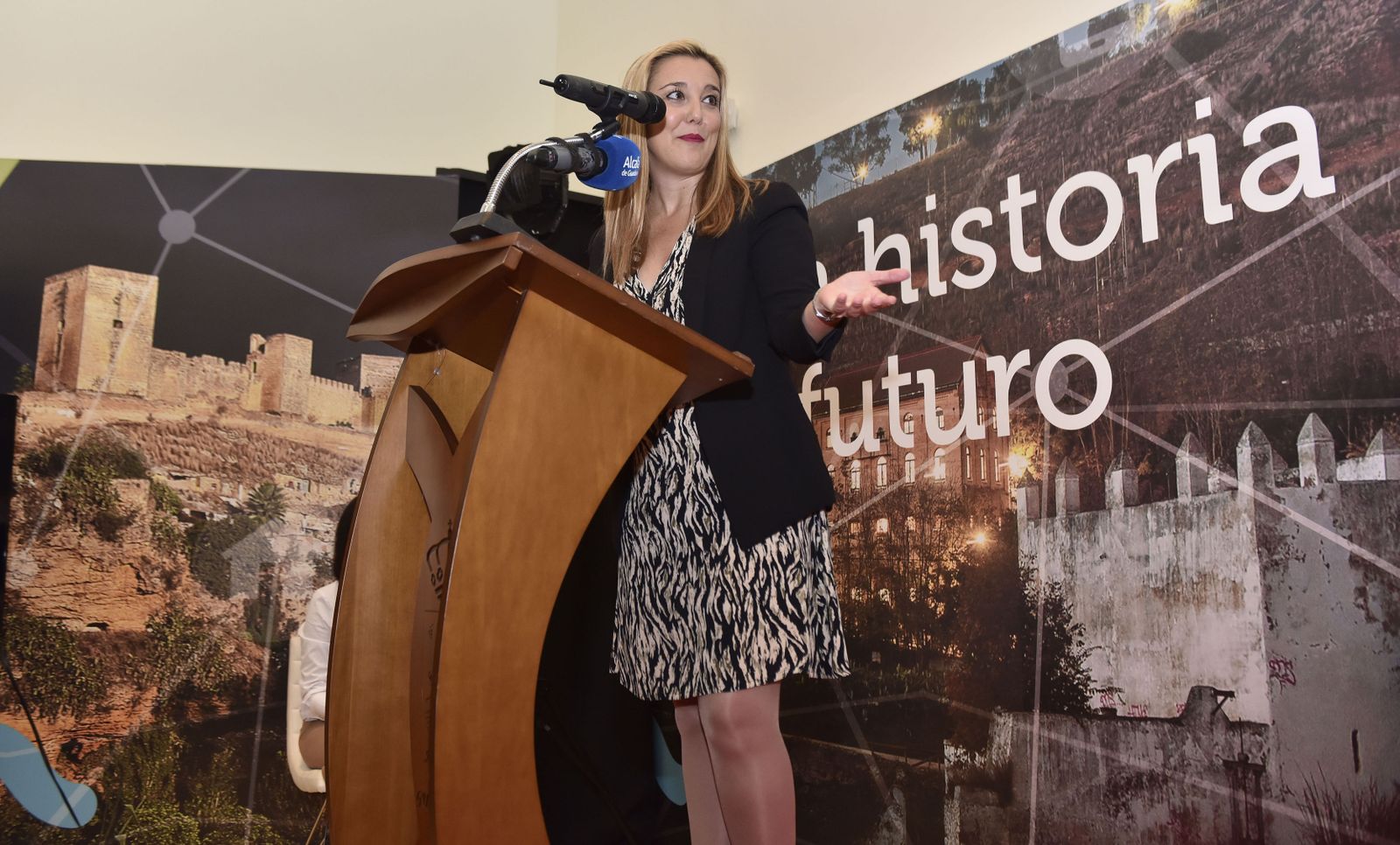 Ana Isabel Jiménez, alcaldesa de Alcalá, en una imagen de arhivo.