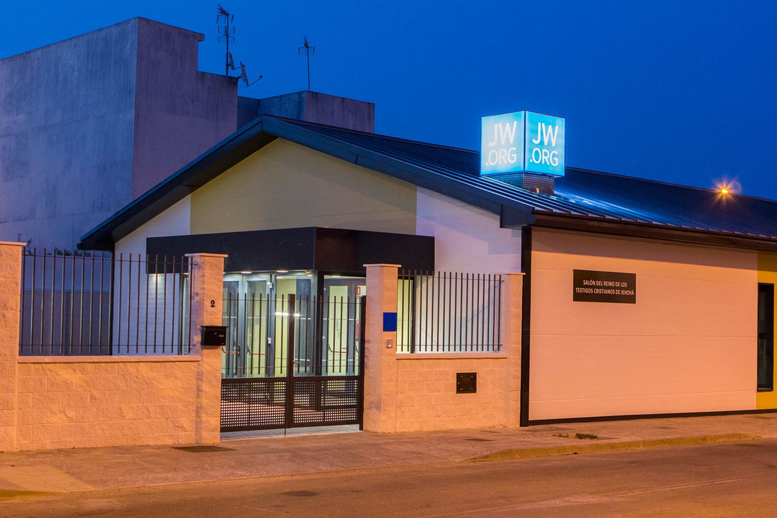 Exterior de las nuevas instalaciones, ya finalizadas.