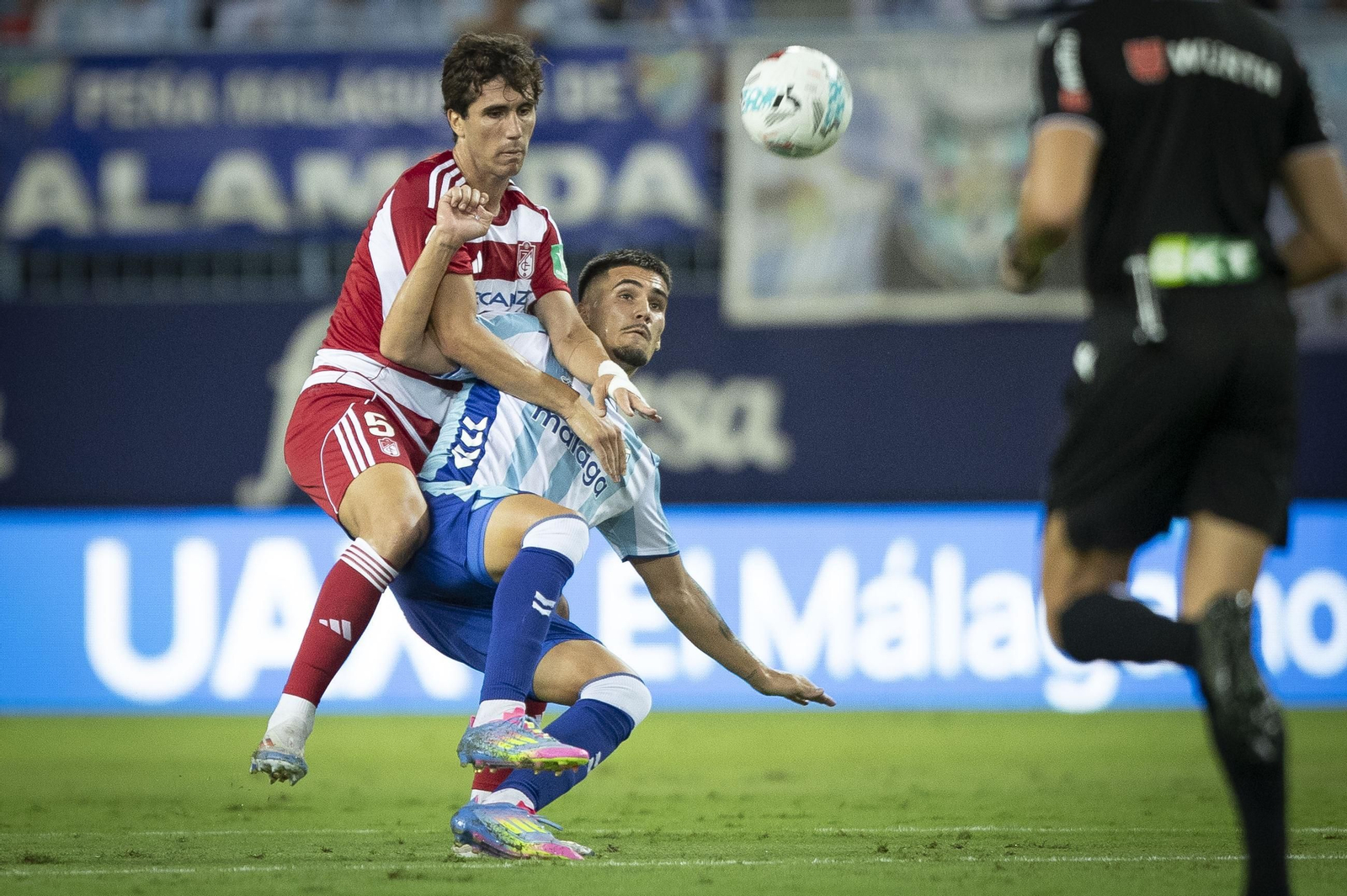 Las mejores imágenes del Málaga CF-Granada CF