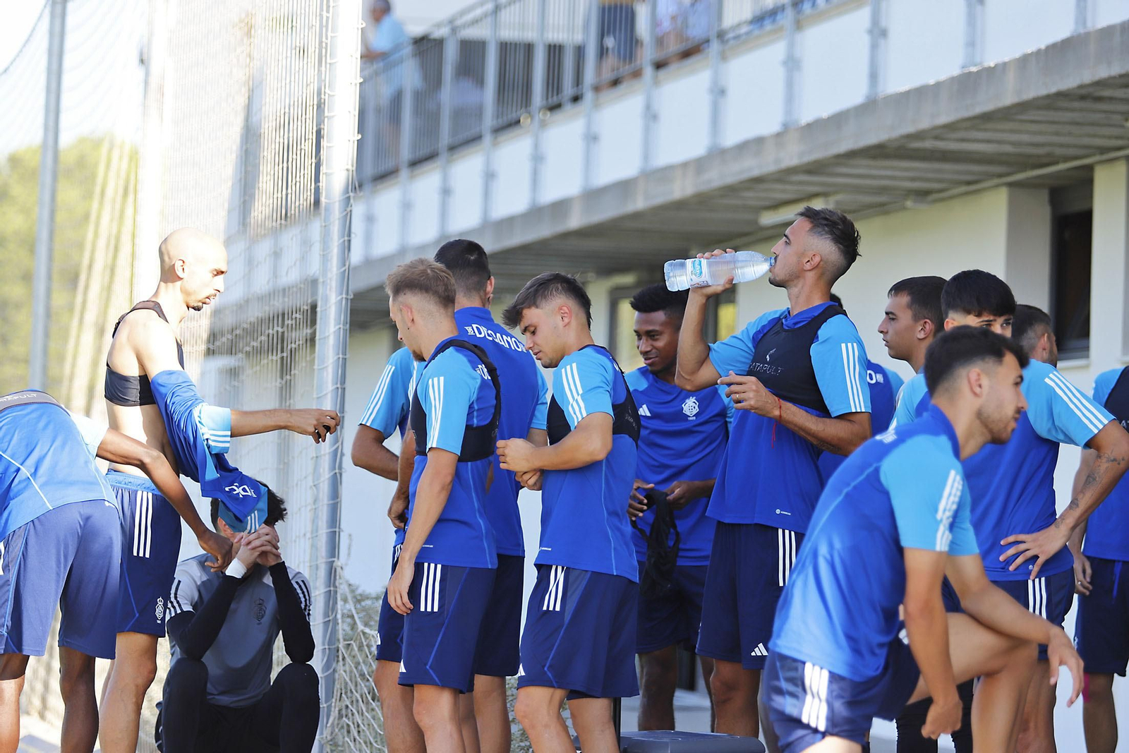 Imágenes del entrenamiento del Recreativo de Huelva