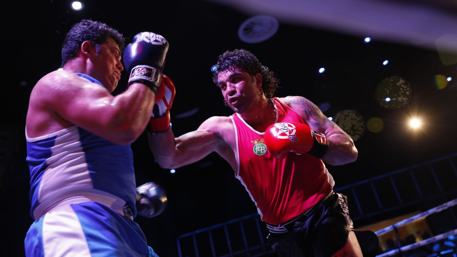 Las fotos de la velada de boxeo en San Roque