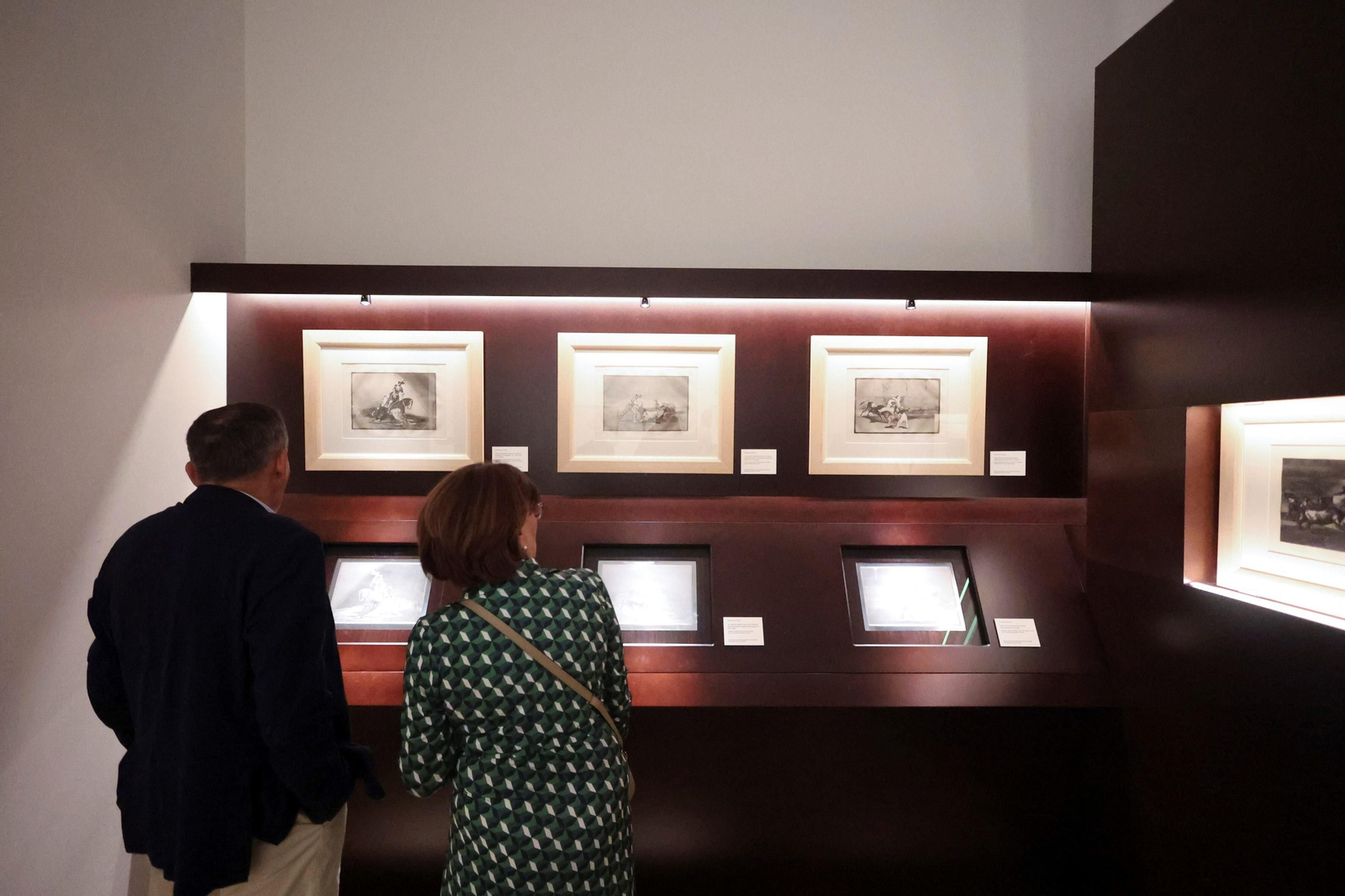 La exposición 'Goya/Picasso. Tauromaquias' del Centro Cultural Fundación Unicaja, en fotos