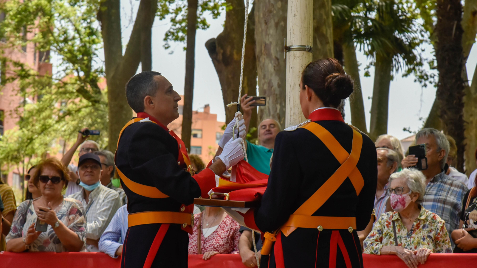 Las fotos del acto del 178 aniversario de la fundación  de la Guardia Civil