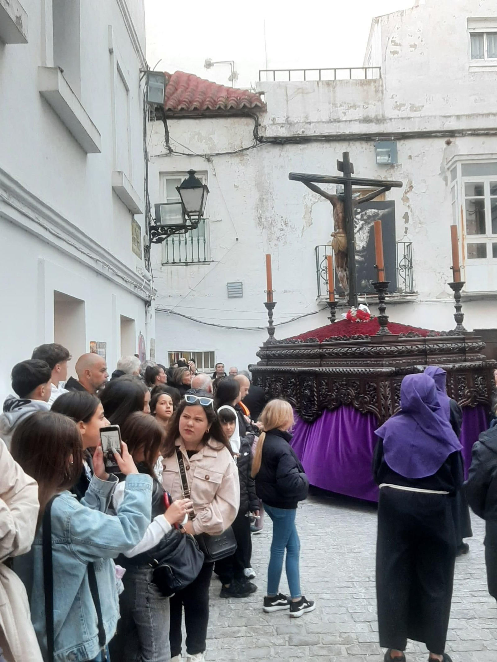 Fotos del Miércoles Santo en Tarifa: El Consuelo y las Lágrimas