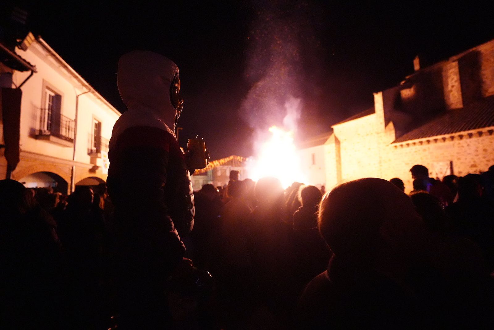La Candelaria llena de magia Dos Torres, en imágenes