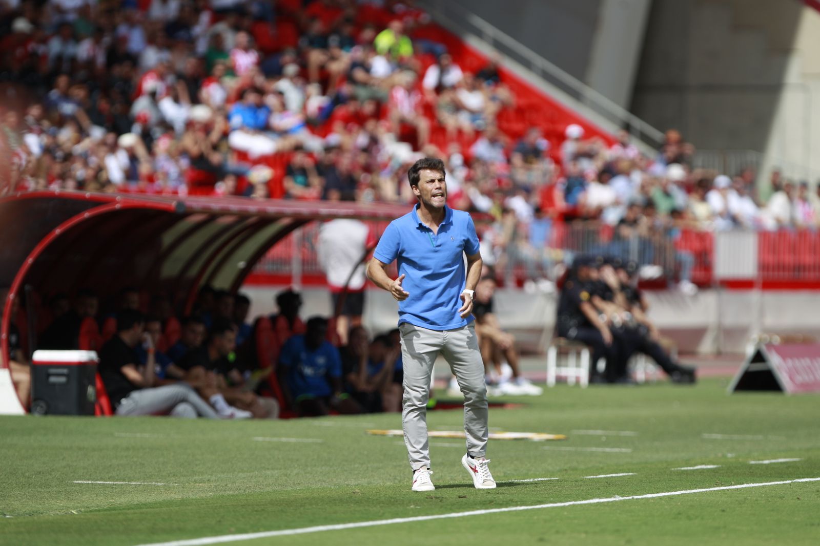 Imágenes de la U.D. Almería-Rayo Vallecano