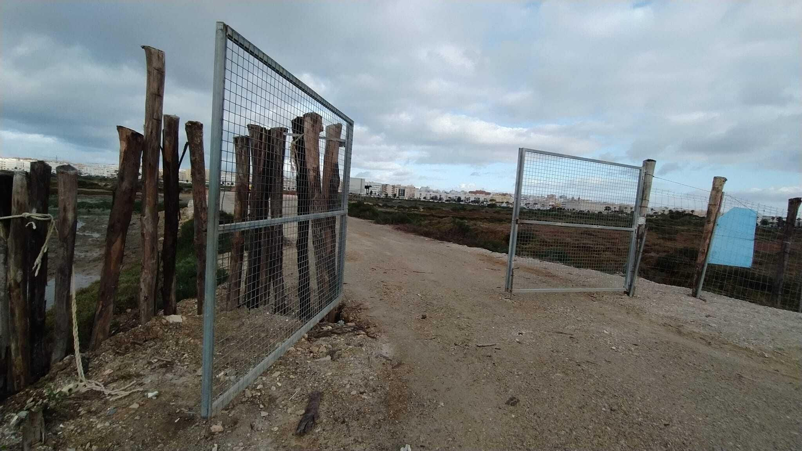 Así es el nuevo sendero que une San Fernando y Chiclana