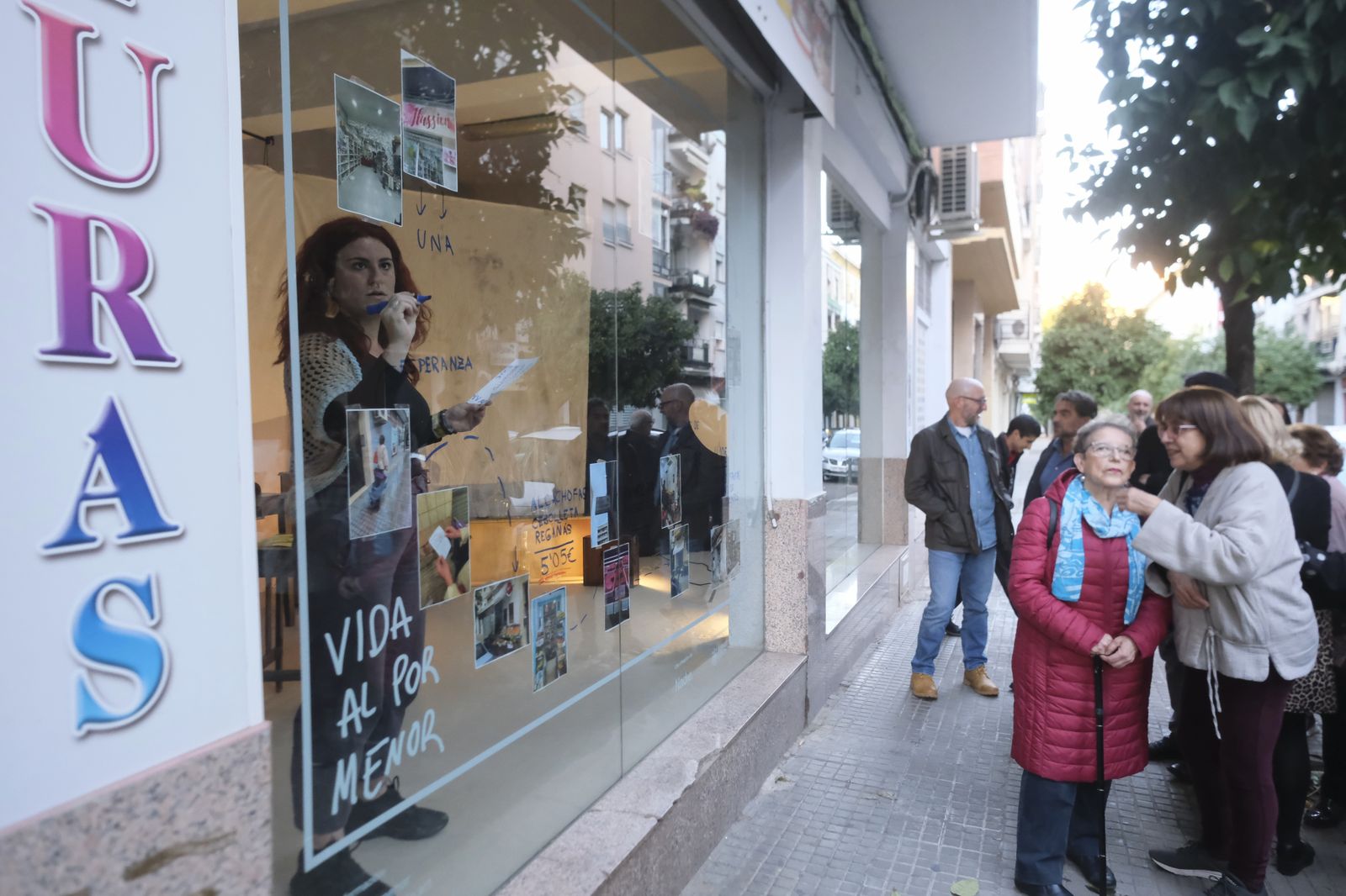 La acción 'Vida al por menor', en imágenes