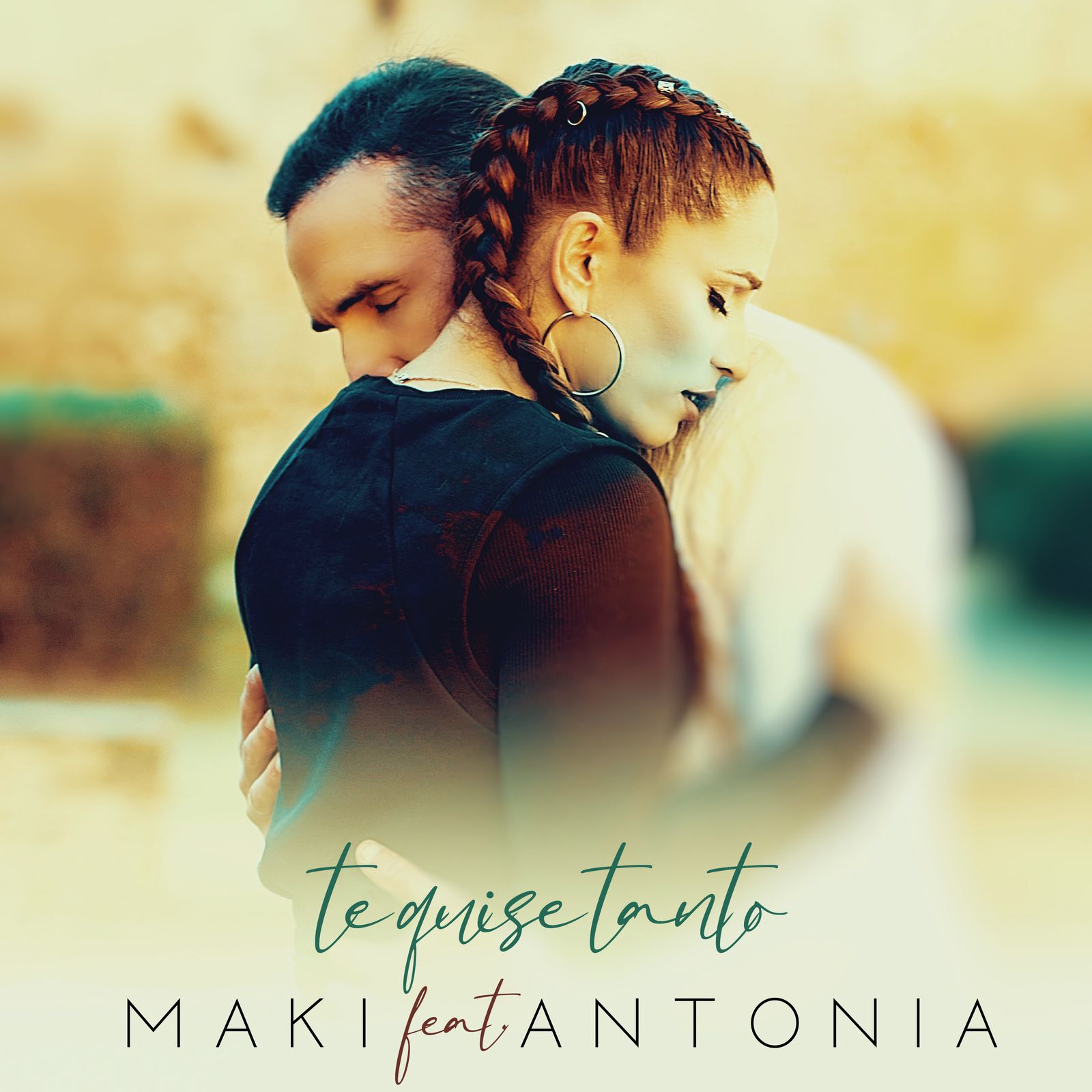 Portada del single que protagonizan Maki y Antonia Fernández.