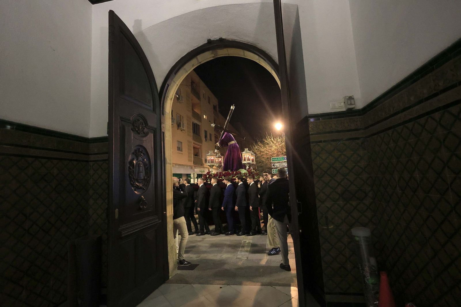 Las fotos del Nazareno en el Vía Crucis Oficial del Consejo de Hermandades de Algeciras