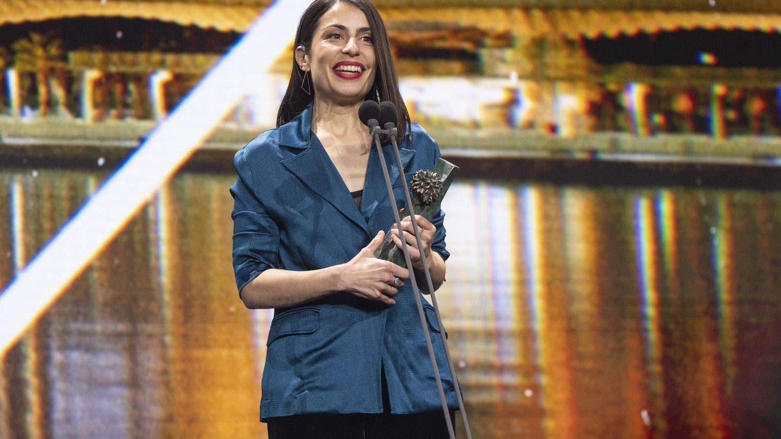 Celia Rico fue premiada en Málaga este año por 'Los pequeños amores'.
