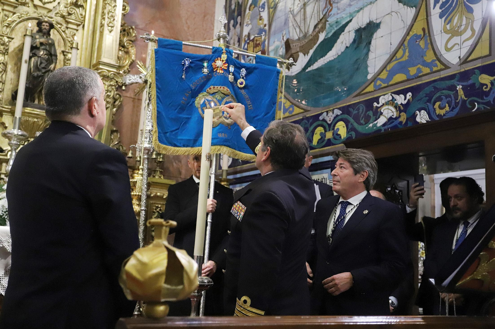 Imágenes de la rememoración del Voto Colombino en el santuario de La Cinta