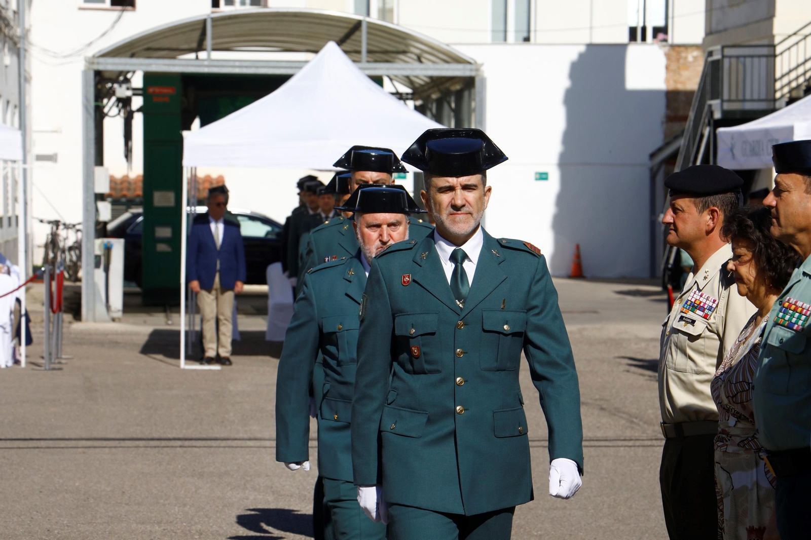 Las imágenes de la toma de posesión del nuevo jefe de la Comandancia de Córdoba, el coronel Ramón María Clemente
