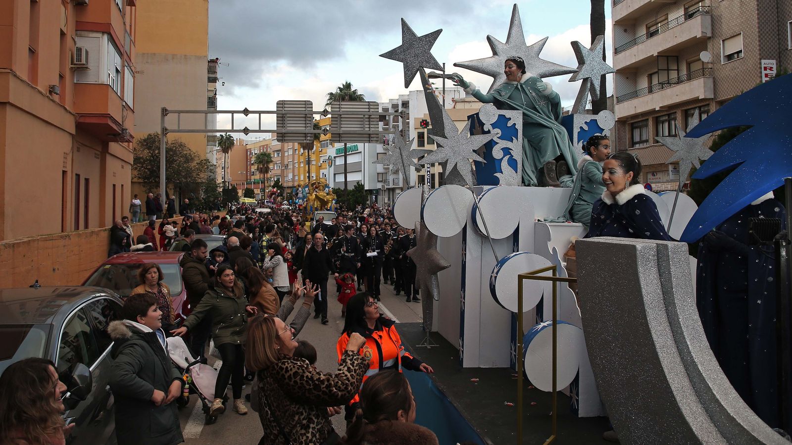 Fotos de la cabalgata de los Reyes Magos en Algeciras