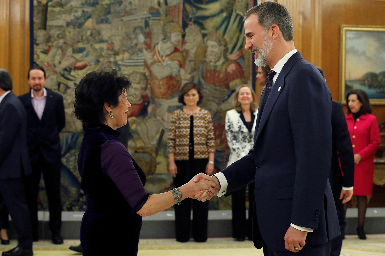 Los ministros prometen sus cargos