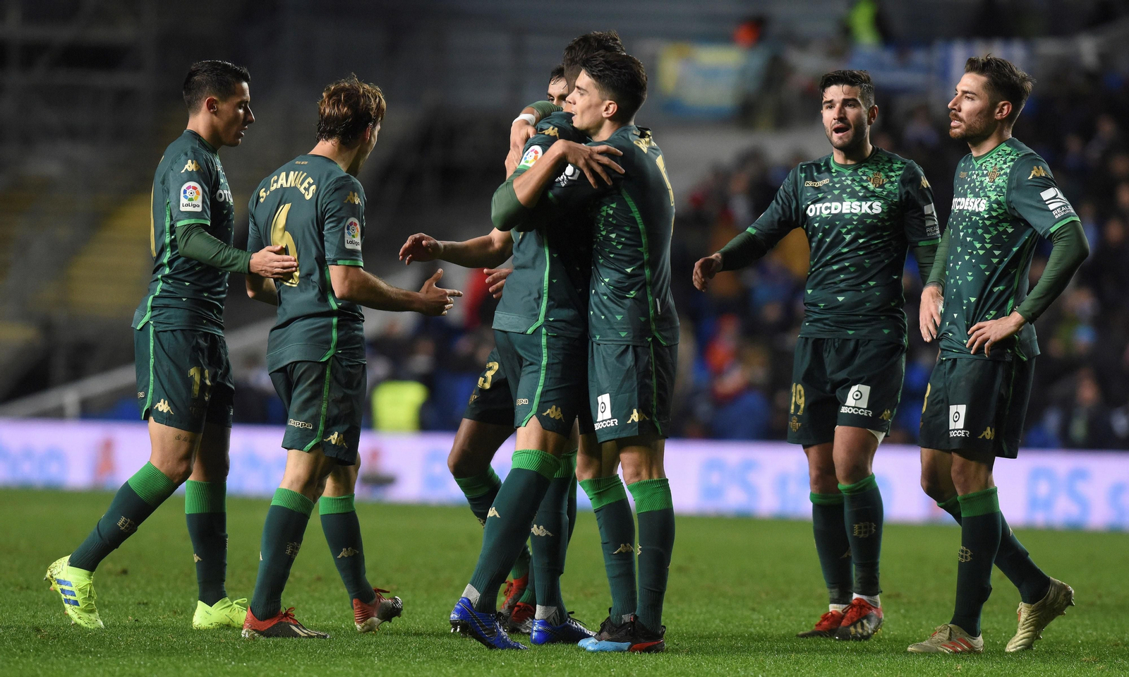 Las imágenes del Real Sociedad-Betis de Copa del Rey